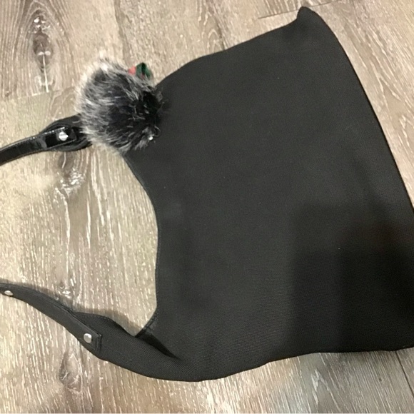 Gucci Hobo Silver Bar Nylon Bag - Picture 4 of 12